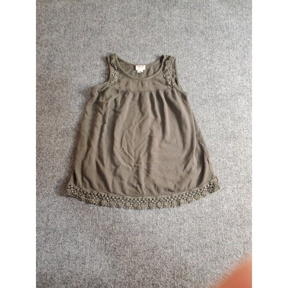 Mossimo Supply Co. Women's Sleeveless Crochet Tank Top Shirt Size M